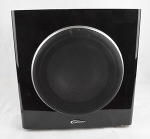 10'' Passive Wired Sub Subwoofer Black Paramax For Home Audio Theater Speaker